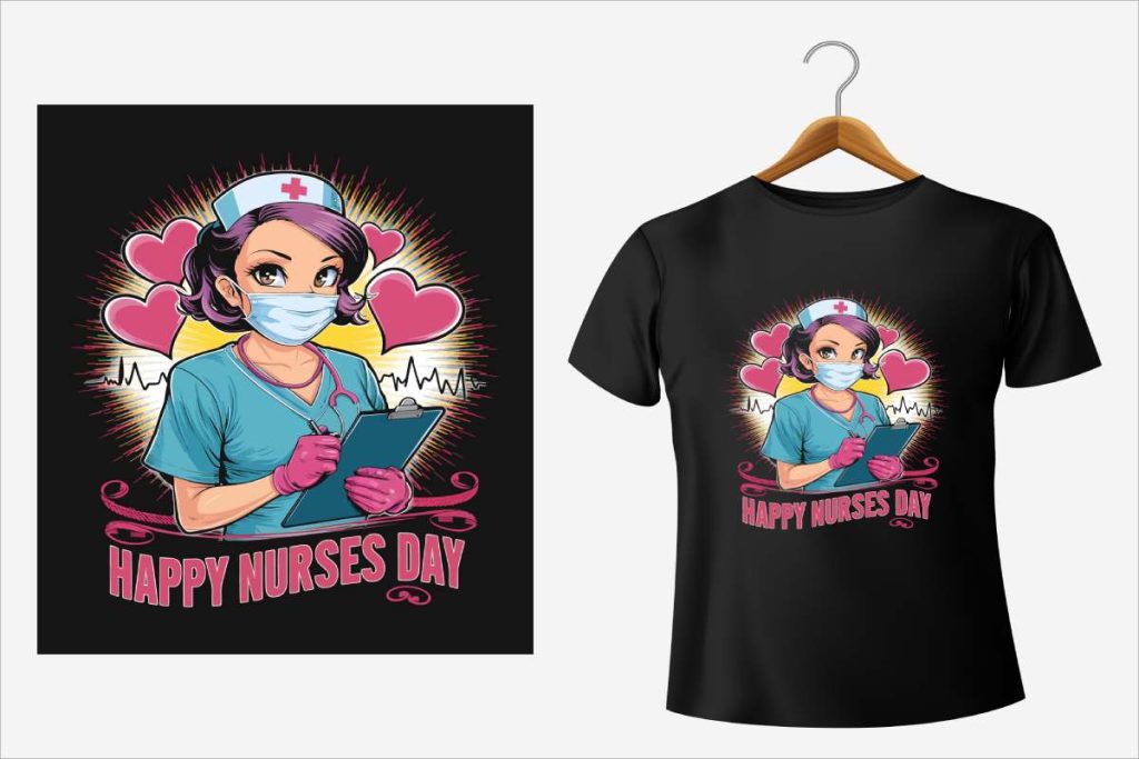 Stylish Dtf Transfers For Nurses & Medics